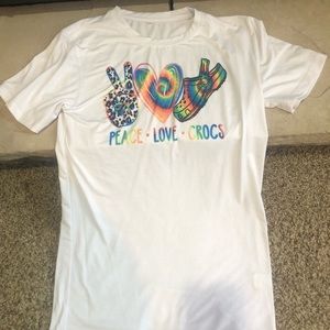 Women’s size small soft white T-shirt